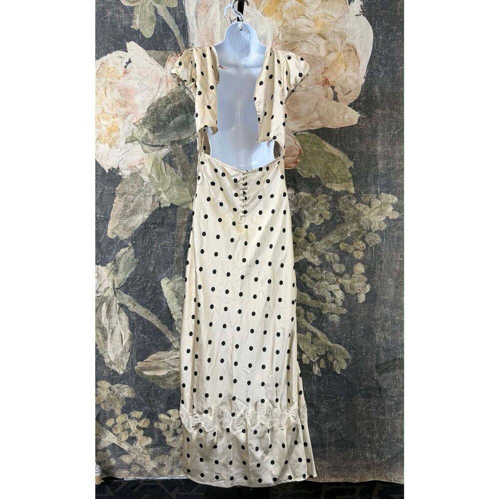 New Free People Butterfly Babe Maxi Dress Size M - Picture 14 of 16